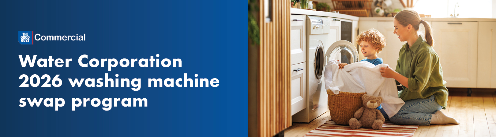 Water Corporation 2026 washing machine rebate program