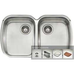 Oliveri Double Bowl Undermount