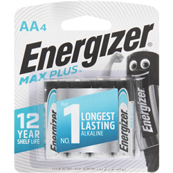 Energizer MaxPlus AA Batteries 4 Pack