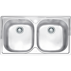 Franke SNK PACIFIC DBL BOWL S/S