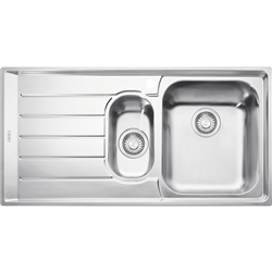 Franke 1+1/4 Bowl Left Hand Drainer Sink Kit