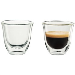 DeLonghi Espresso Thermo Glasses 2 Pack