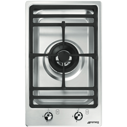 Smeg Domino Single Wok Burner S/S