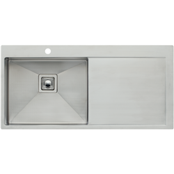 Oliveri Single Bowl Inset Sink with Drainer