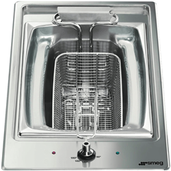 Smeg Domino Deep Fryer Stainless Steel