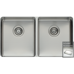 Oliveri Double Bowl Undermount Sink