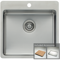 Oliveri Sonetto Large Single Bowl Sink