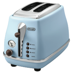 DeLonghi Icona Vintage 2 Slice Azure Toaster