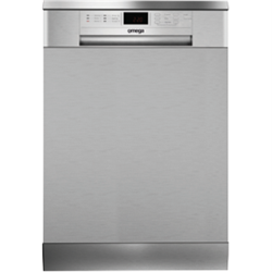 Omega 60cm Stainless Steel Freestanding Dishwasher