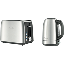 Breville 'The Breakfast Set' Stainless Steel Kettle & Toaster Pack