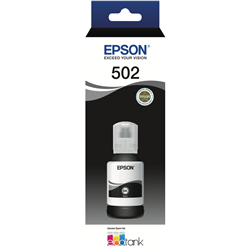 Epson T502 Black Ink Bottle