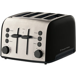 Russell Hobbs Brooklyn 4 Slice Toaster - Black