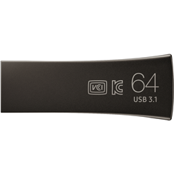 Samsung 64GB USB3.1 Bar Plus Flash Drive Gray