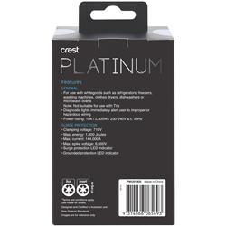 Crest Single Socket Surge Protector