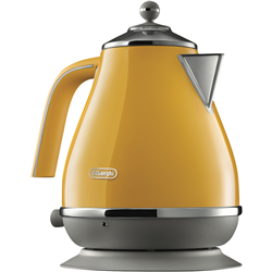 DeLonghi Icona Capitals Yellow Kettle