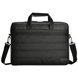 AGVA 15.6 Quilto Laptop Briefcase Black