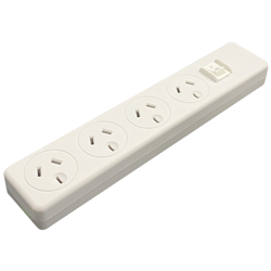Jackson 4 Way Surge Powerboard 3m