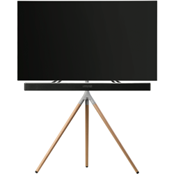 One For All Designer TV & Soundbar Stand - Oak