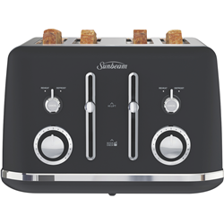 Sunbeam Alinea 4 Slice Toaster Black