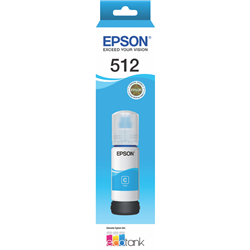 Epson T512 Cyan EcoTank Ink Bottle