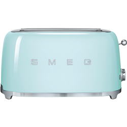 Smeg 50's Style Longslot 4 Slice Toaster Pastel Green