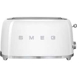 Smeg 50's Style Longslot 4 Slice Toaster White