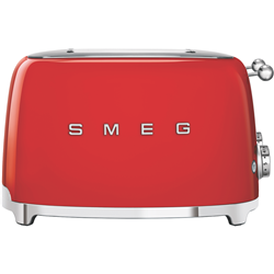 Smeg TOASTER 50's STYLE 4 SLOT RED