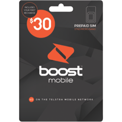 Boost BOOST PREPAID SIM KIT $30