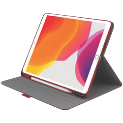 Cygnett iPad 10.2 TekView w/ Pencil Holder (Red)