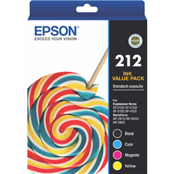 Epson 212 Std Ink Value Pack
