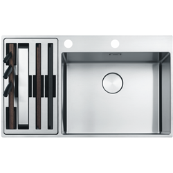 Franke Box Centre Dbl Bowl Sink HOF Kit