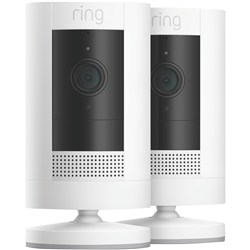 Ring 2-Pack Stick Up Cam Battery (White)