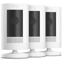 Ring 3-Pack Stick Up Cam Battery (White)