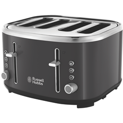 Russell Hobbs Legacy 4 Slice Toaster - Charcoal