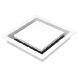 Schweigen SILENT Multi Purpose Exhaust Fan - Square Recessed diffuser