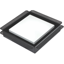 Schweigen SILENT Multi Purpose Exhaust Fan - Square Integrated diffuser