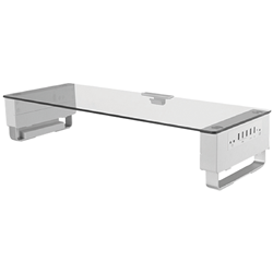 Ergovida ESS93 Monitor Riser with USB and Multimedia Ports