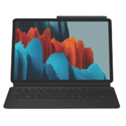 Samsung Galaxy Tab S7 Book Cover Keyboard Black