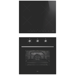 Solt 60cm Electric Cooking Pack: (GGSO605MB + GGSCC60T)