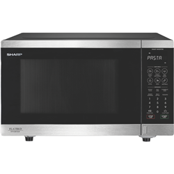 Sharp 32L 1200W Flatbed Microwave Stainless Steel