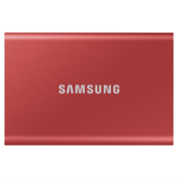 Samsung 1TB T7 Portable SSD (Metallic Red)
