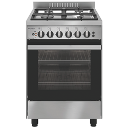 Emilia 53cm Stainless Steel Gas Cooker