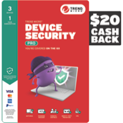 Trend Micro Security Suite Pro 3 Device 1 Year