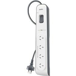 Belkin 4 Port Surge Protector (2M Cord)