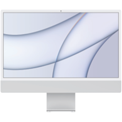 Apple Mac 24 Retina 4.5K Display M1 512GB Silver