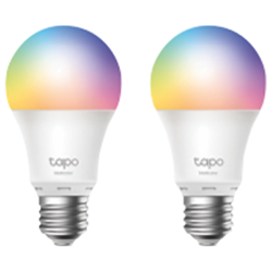 TP-LINK Tapo Smart Colour Light Bulb (E27) 2-pack