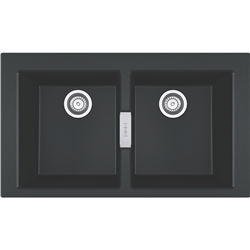 Franke S2D620CB Double Bowl Inset Only Sink Kit