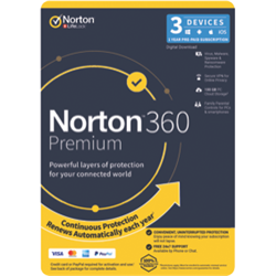 Norton 360 Premium Internet Security (3D 12M)