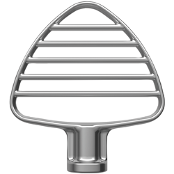 KitchenAid Pastry Beater Standard Silver for Tilt Head Stand Mixer