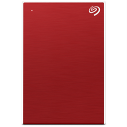 Seagate 1TB OneTouch Portable Hard Drive (Red)